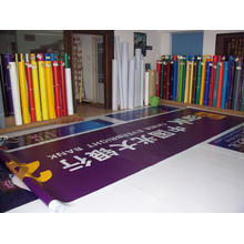 Laminated PVC Vinyl Flex Banner for Outdoor Advertising Blockout Digital Printing Cloth High Precision Mesh Cloth 440g